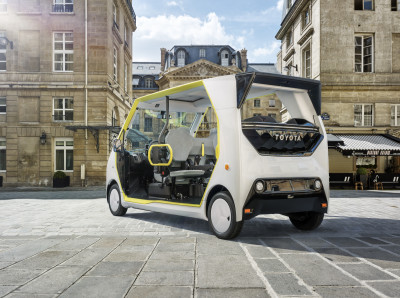 Toyota  electric mobility for Olimpic & Paralimpic Games Paris 2024